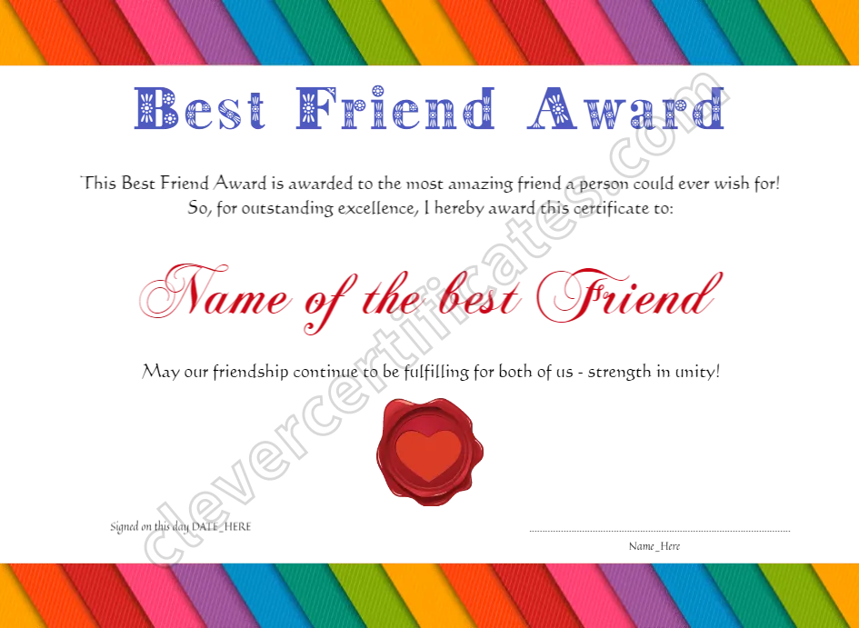 Certificate preview