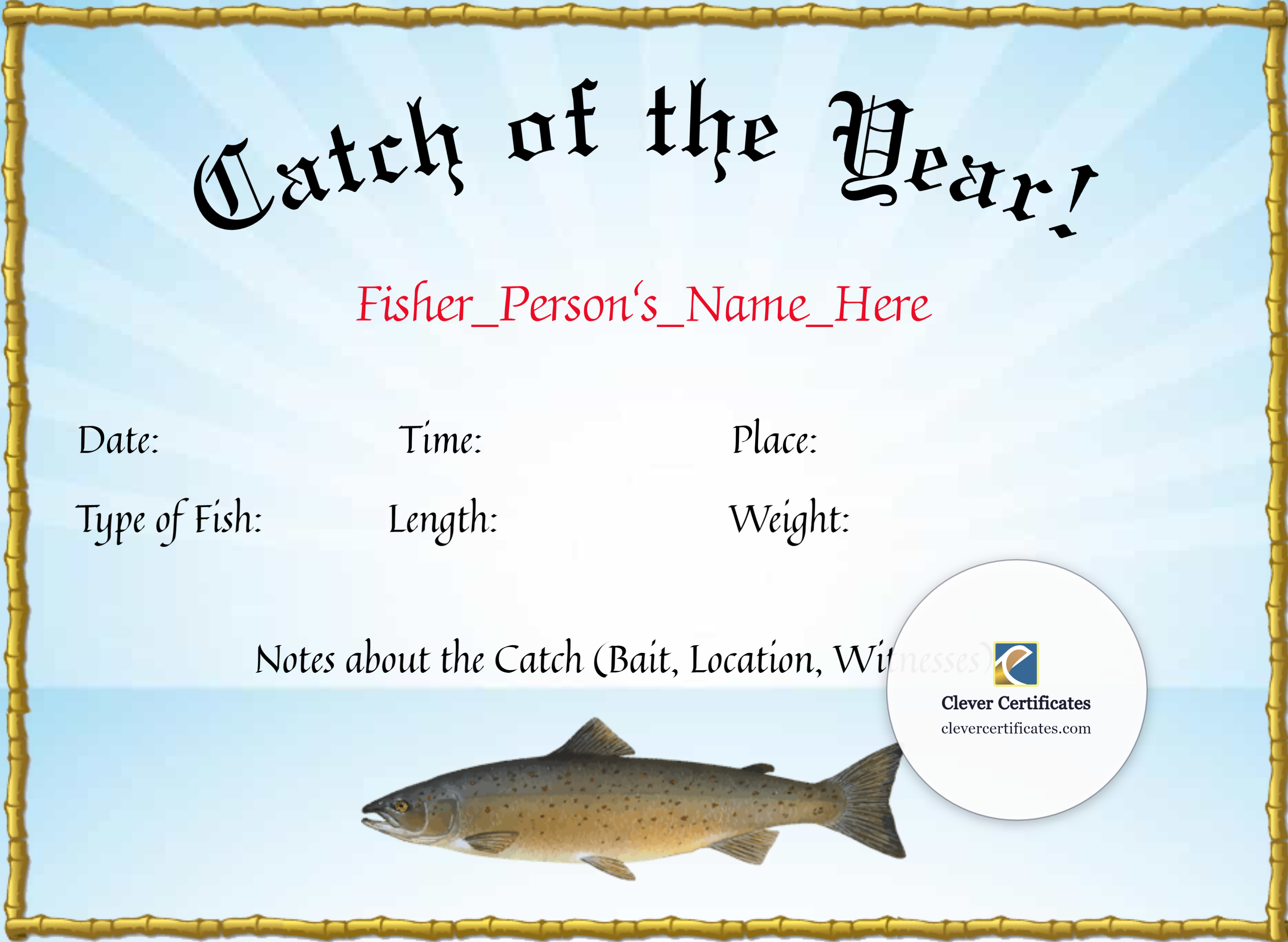 Certificate preview