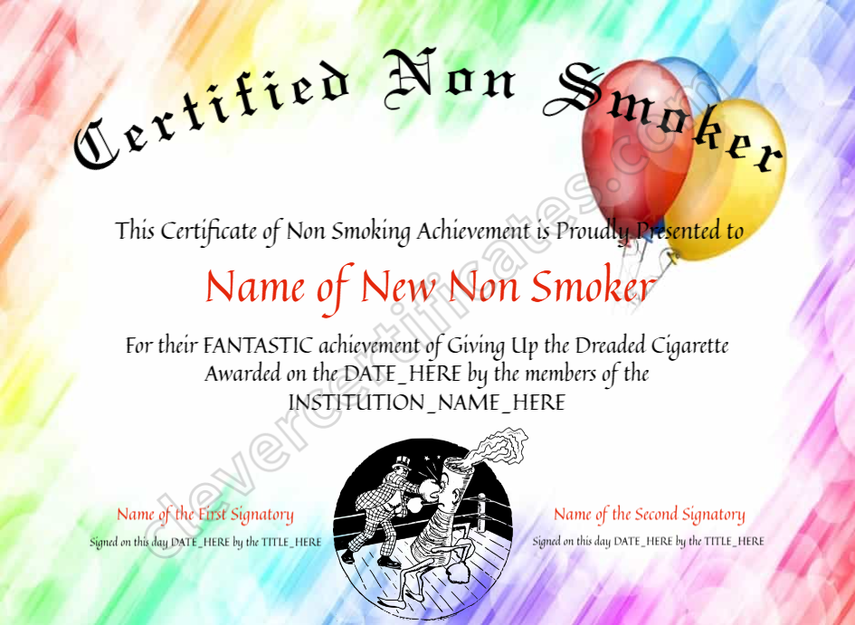 Certificate preview