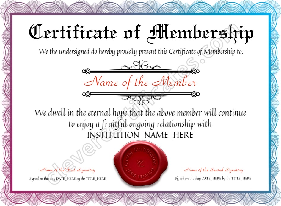 Certificate preview