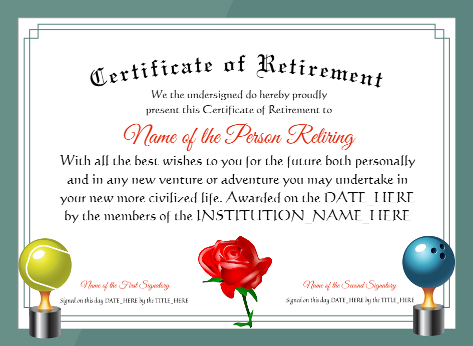 Certificate preview
