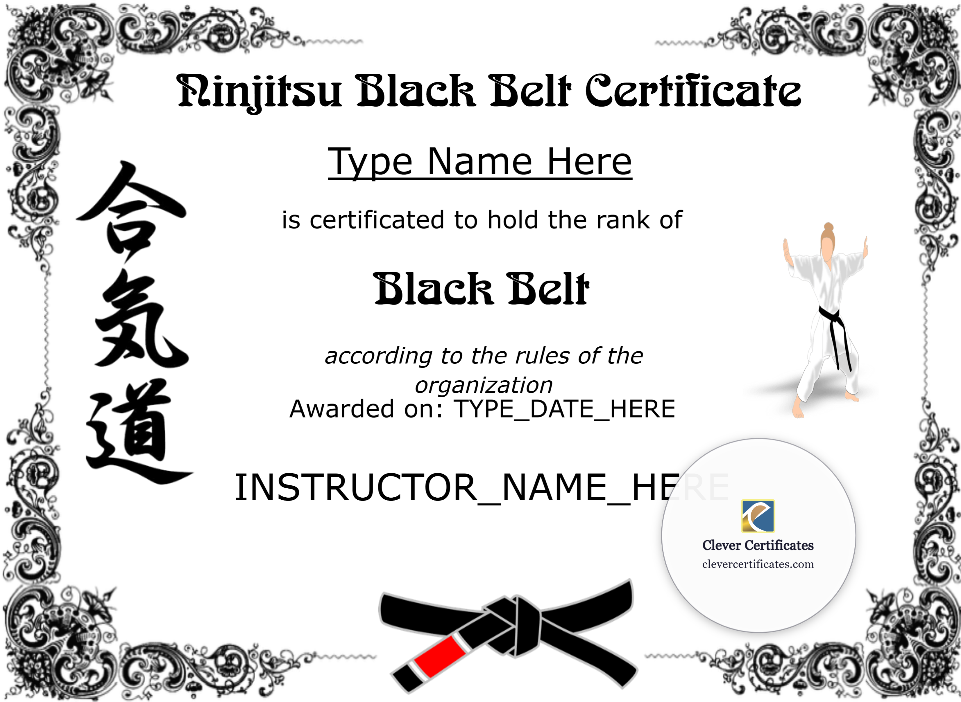 Certificate preview