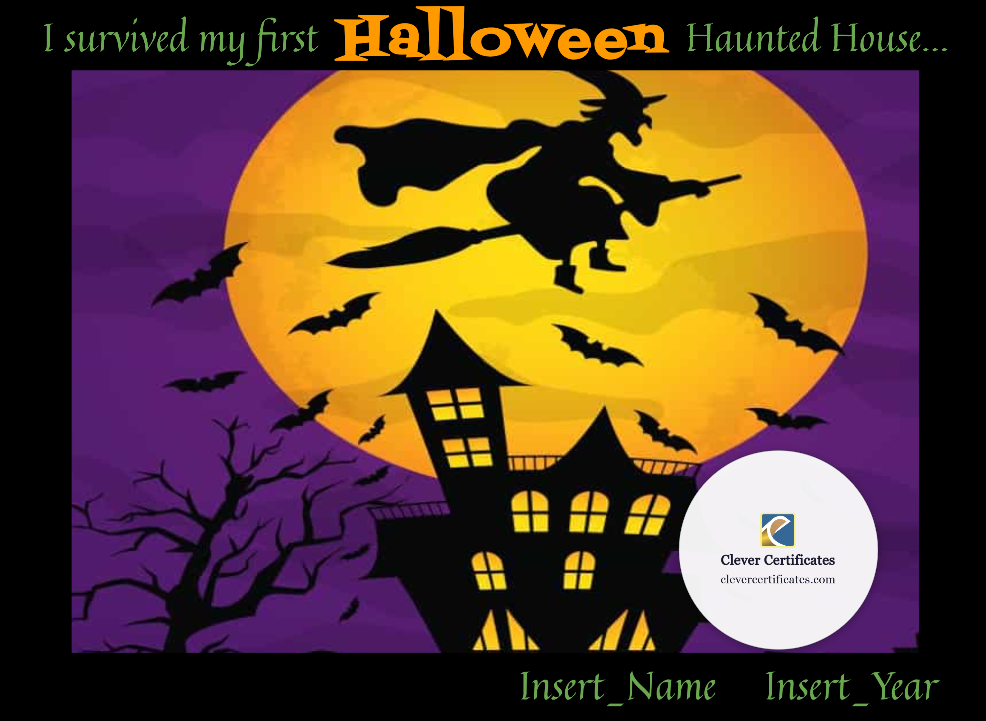 Certificate preview