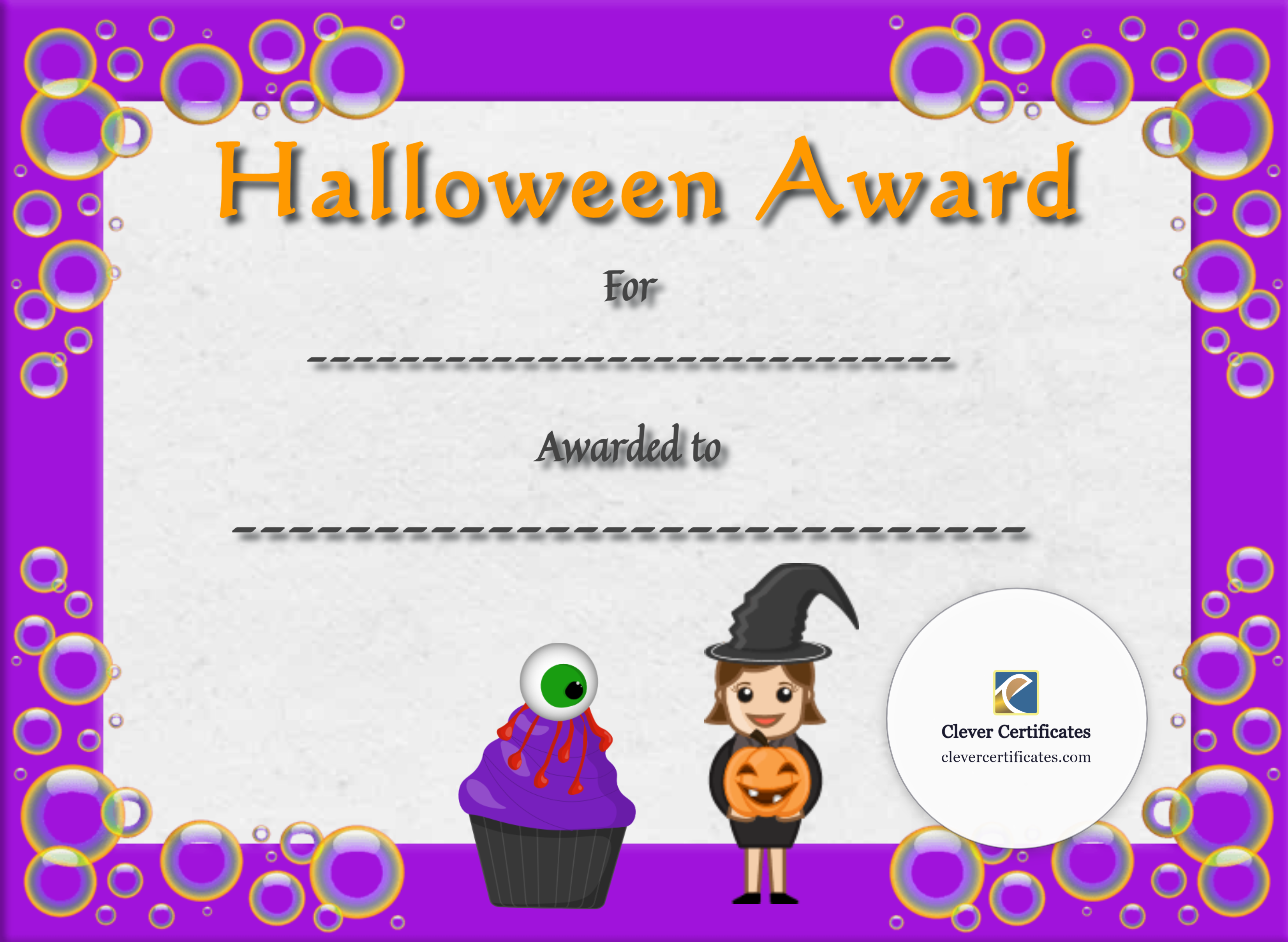 Certificate preview