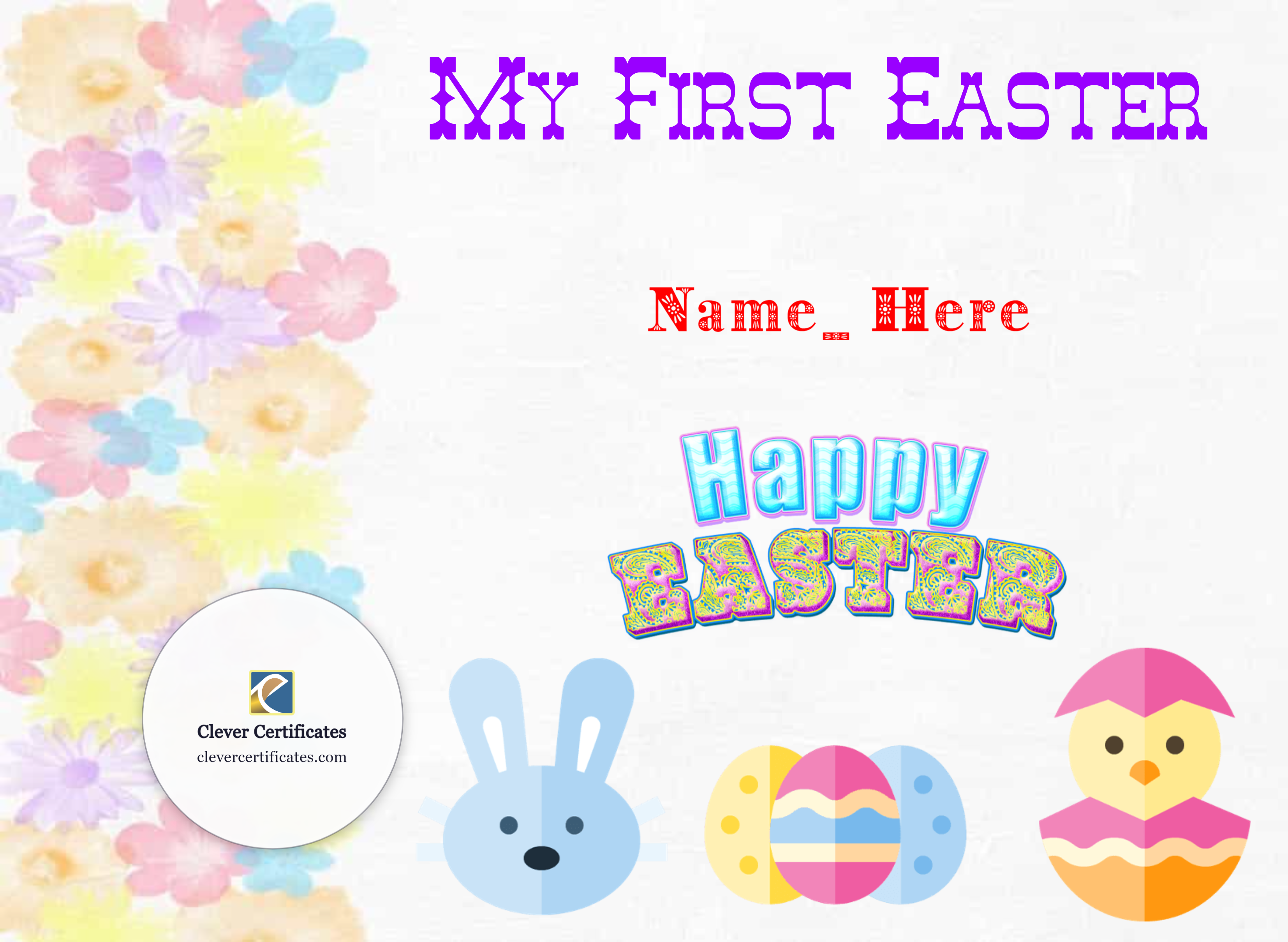 Certificate preview