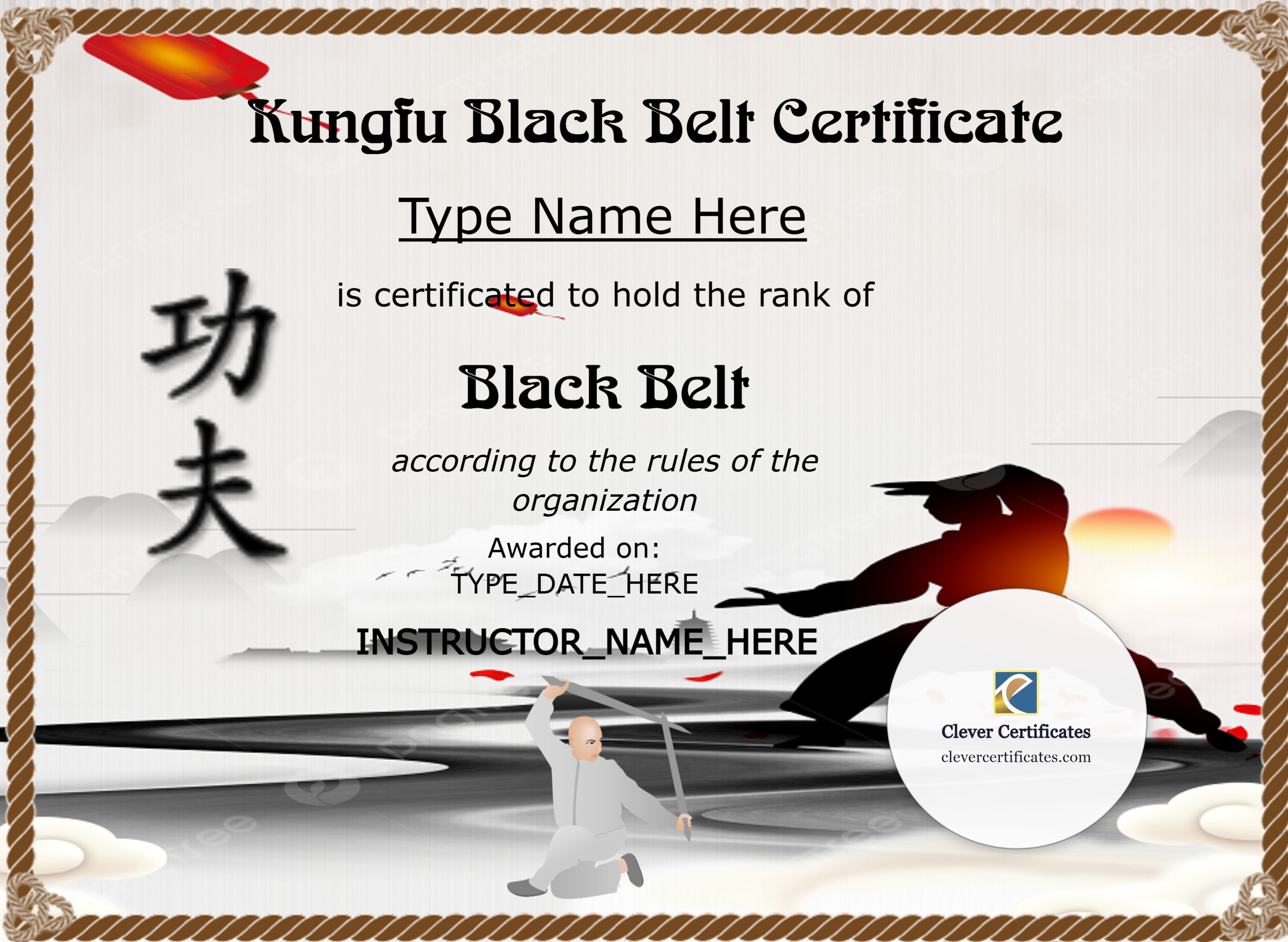Certificate preview